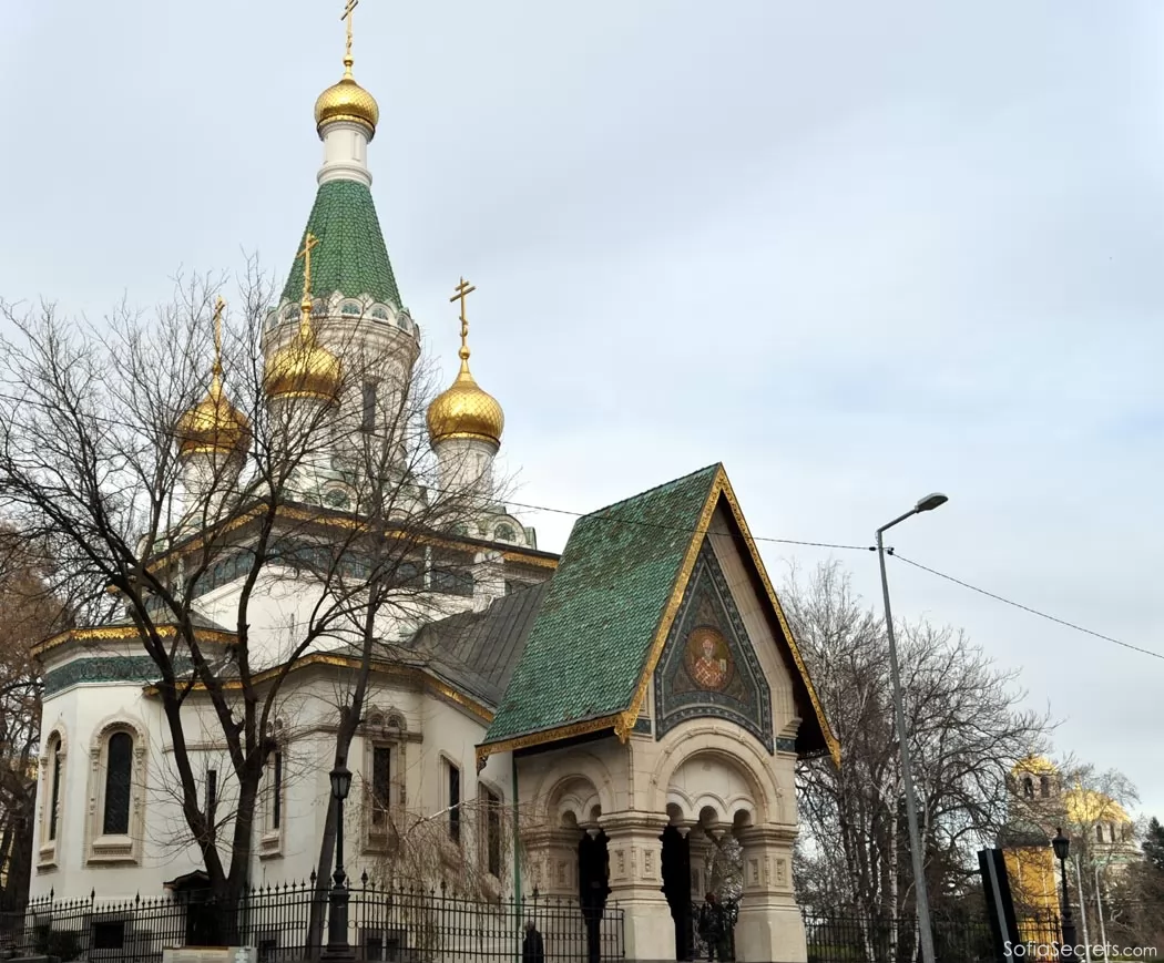 The church St. Nikolay the Miracle-Maker - one of the most emblematic buildings in Sofia